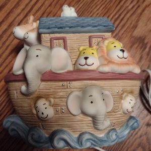 Noah's Ark Nightlight Romans Porcelain Baby Child Whimsical